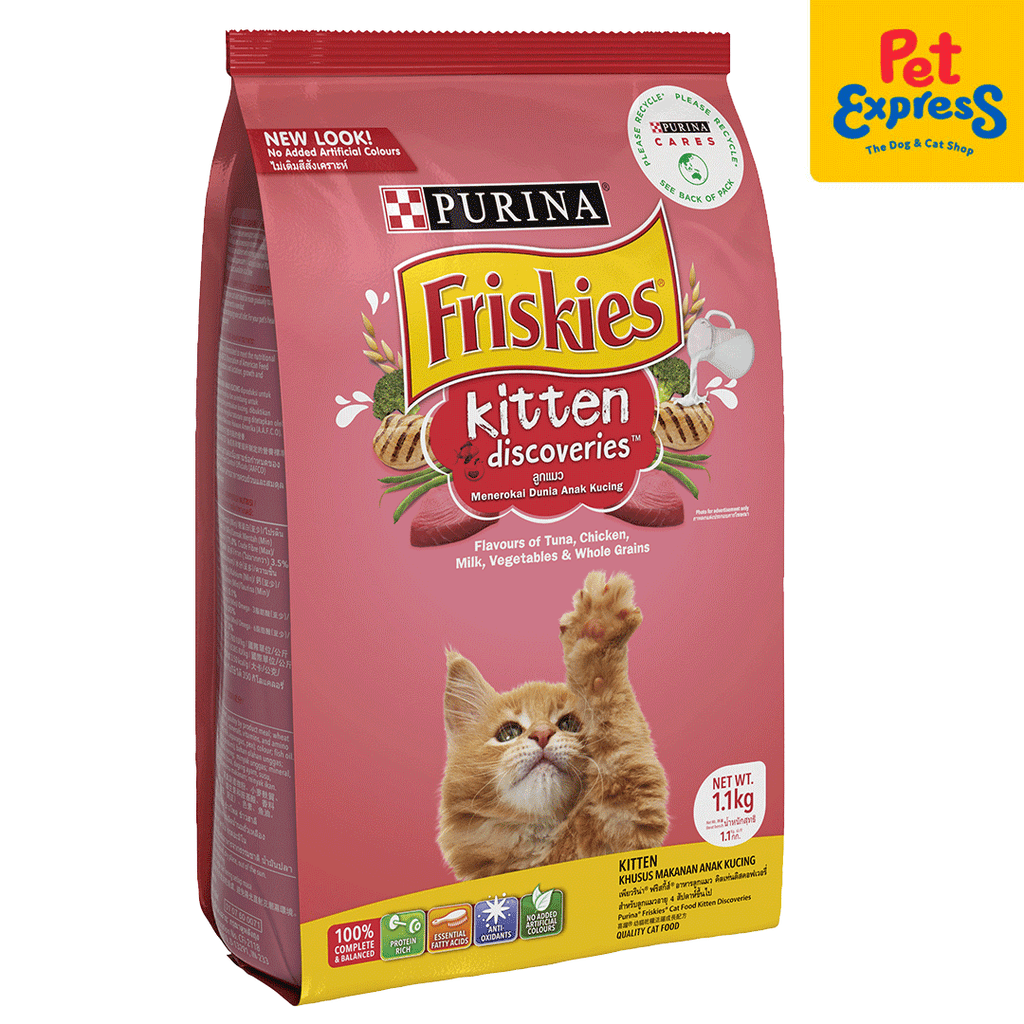 Friskies Kitten Discoveries Dry Cat Food 1.1kg Pet Express