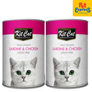 Kit Cat Grain-Free Sardine and Chicken Wet Cat Food 400g (2 cans)