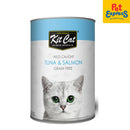 Kit Cat Grain-Free Tuna and Salmon Wet Cat Food 400g (2 cans)