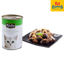 Kit Cat Grain-Free Double Fish and Shrimp Wet Cat Food 400g (2 cans)