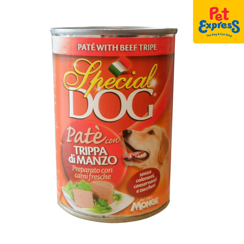 Special Dog Pate Beef Tripe Wet Dog Food 400g (2 cans)