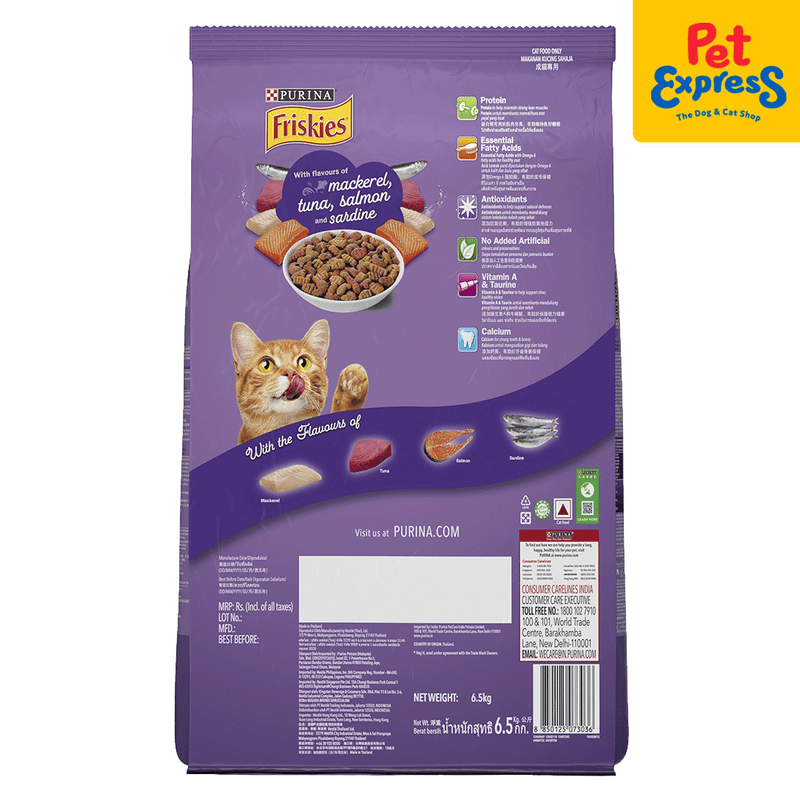 Friskies Surfin Favourites Dry Cat Food 6kg