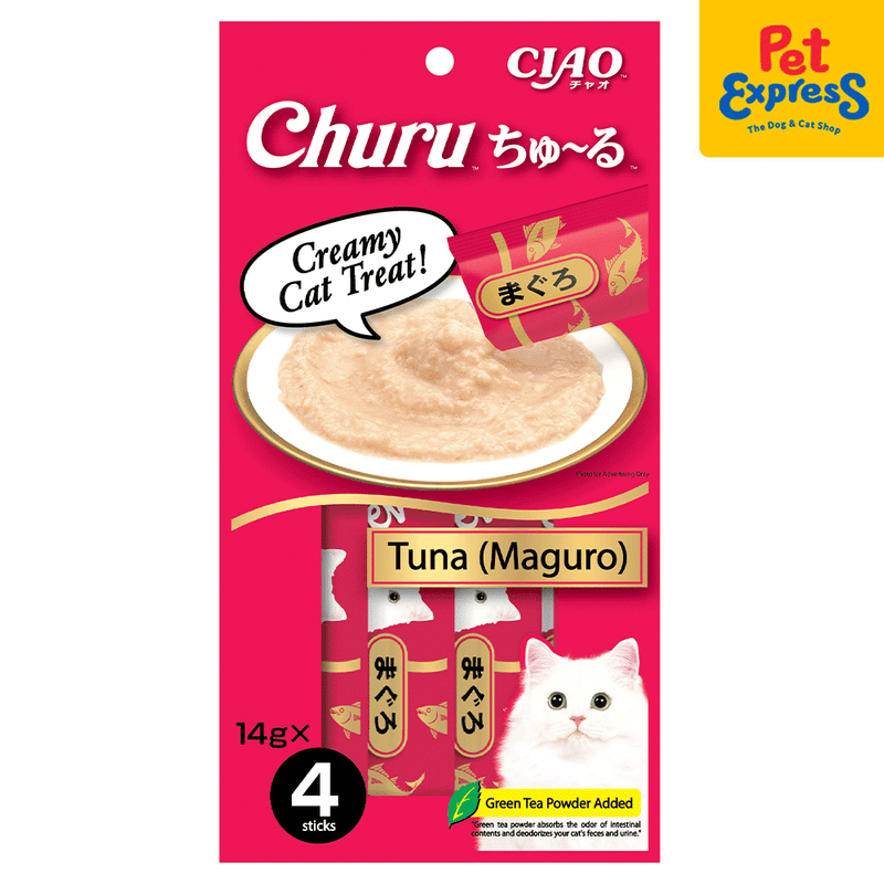 Ciao Churu Tuna Maguro Cat Treats 14gx4 (SC-71) (2 packs)