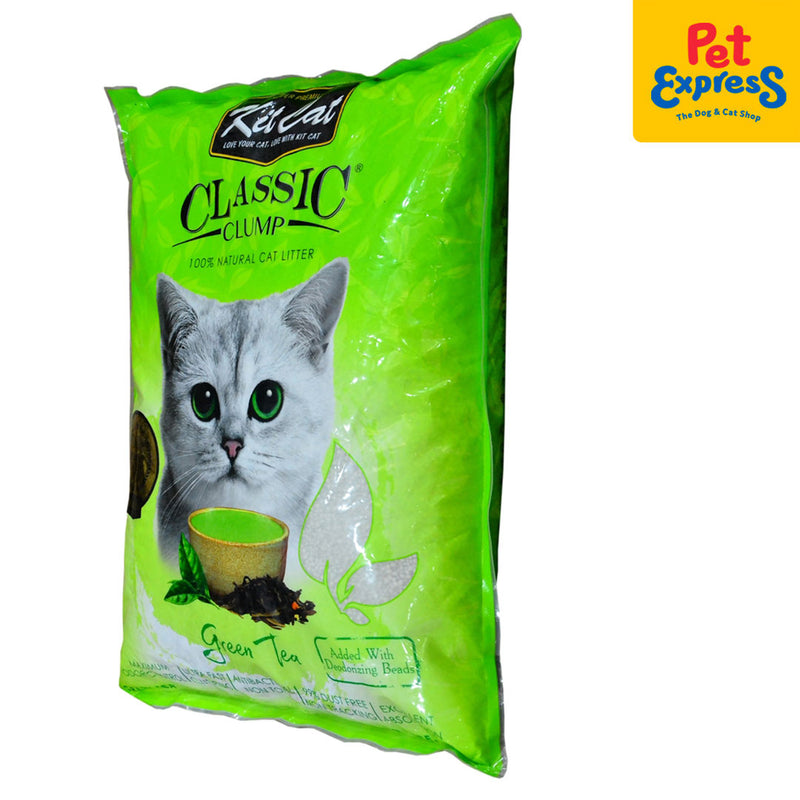 Kit Cat Classic Clump Green Tea Cat Litter 10L