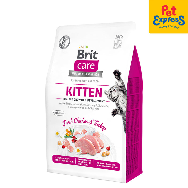 Brit Care Kitten Healthy Growth and Development Dry Cat Food 400g