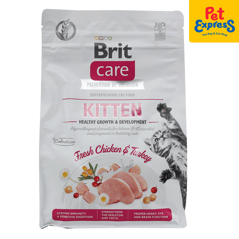 Brit Care Kitten Healthy Growth and Development Dry Cat Food 2kg