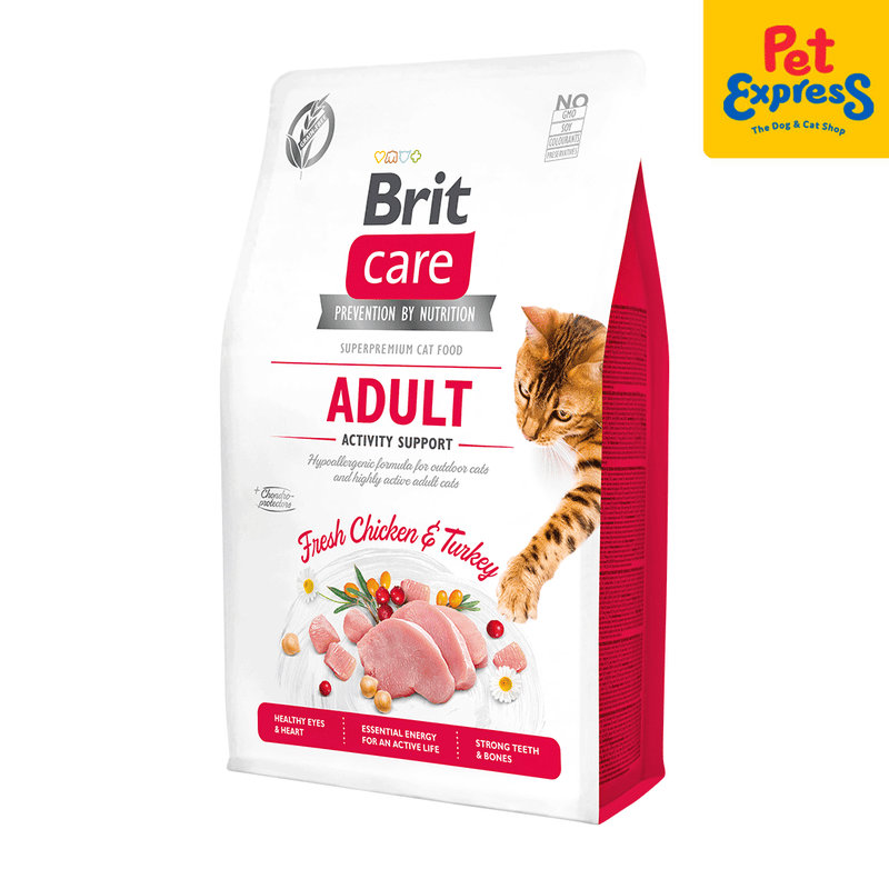 Brit Care Adult Activity Support Dry Cat Food 2kg