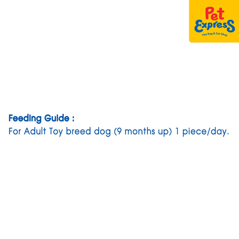 Pedigree Dentastix Toy 2-5kg Dog Treats 7s 60g (2 packs)_feeding guide