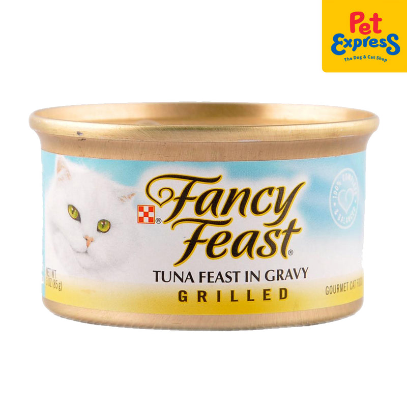 Fancy Feast Grilled Tuna Feast Wet Cat Food 85g (12 cans)