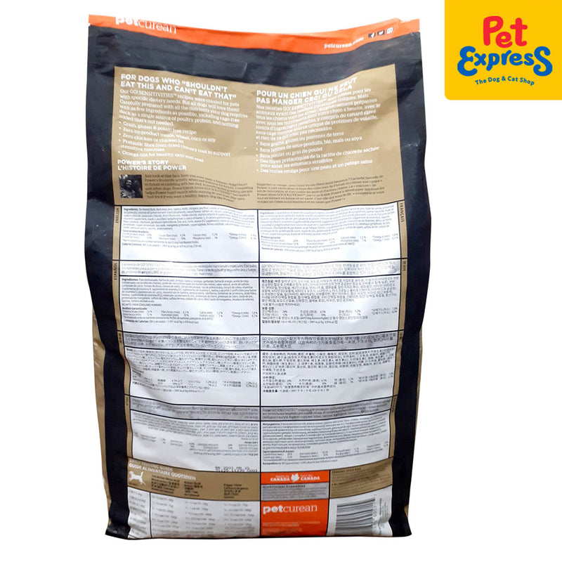 Go! Solutions Sensitivities Limited Ingredients Grain Free Duck Recipe Dry Dog Food 22lbs