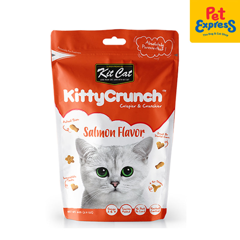 Kit Cat Kitty Crunch Salmon Cat Treats 60g