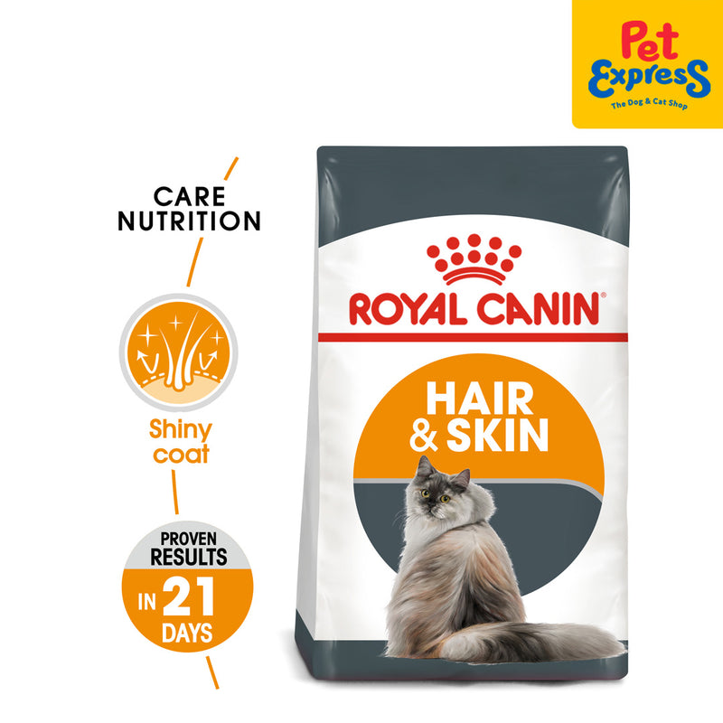 Royal Canin Feline Care Nutrition Adult Hair and Skin 33 Dry Cat Food 400g