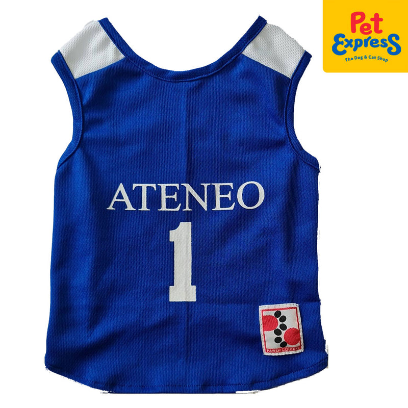 Pawsh Couture UAAP Collection ATENEO Dog Apparel Double Extra Large_back