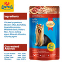 SmartHeart Adult Beef Wet Dog Food 130g (12 pouches)