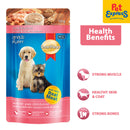 SmartHeart Puppy Chicken Wet Dog Food 130g (12 pouches)