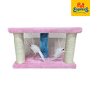 Approved Kitty Scratch Post Pink Blue B116 8X13