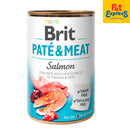 Brit Pate and Meat Salmon Wet Dog Food 400g (2 cans)