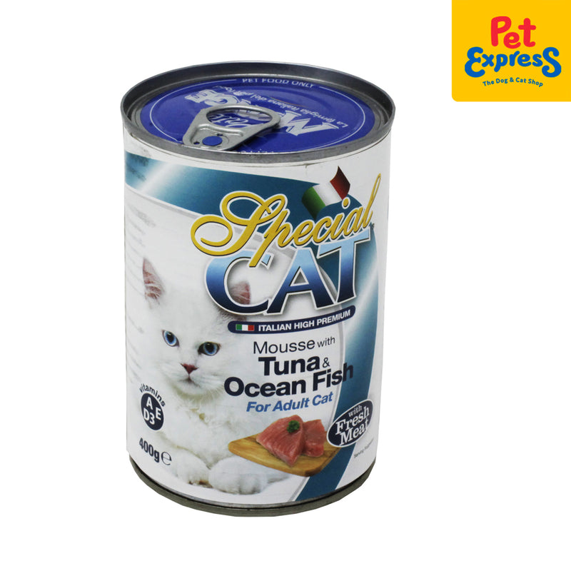 Special Cat Mousse Tuna and Oceanfish Wet Cat Food 400g (2 cans)