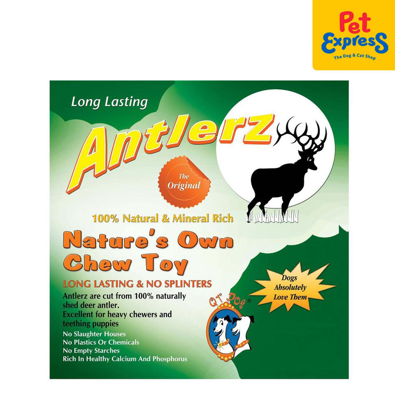Antlerz Chew Dog Treats Small Green