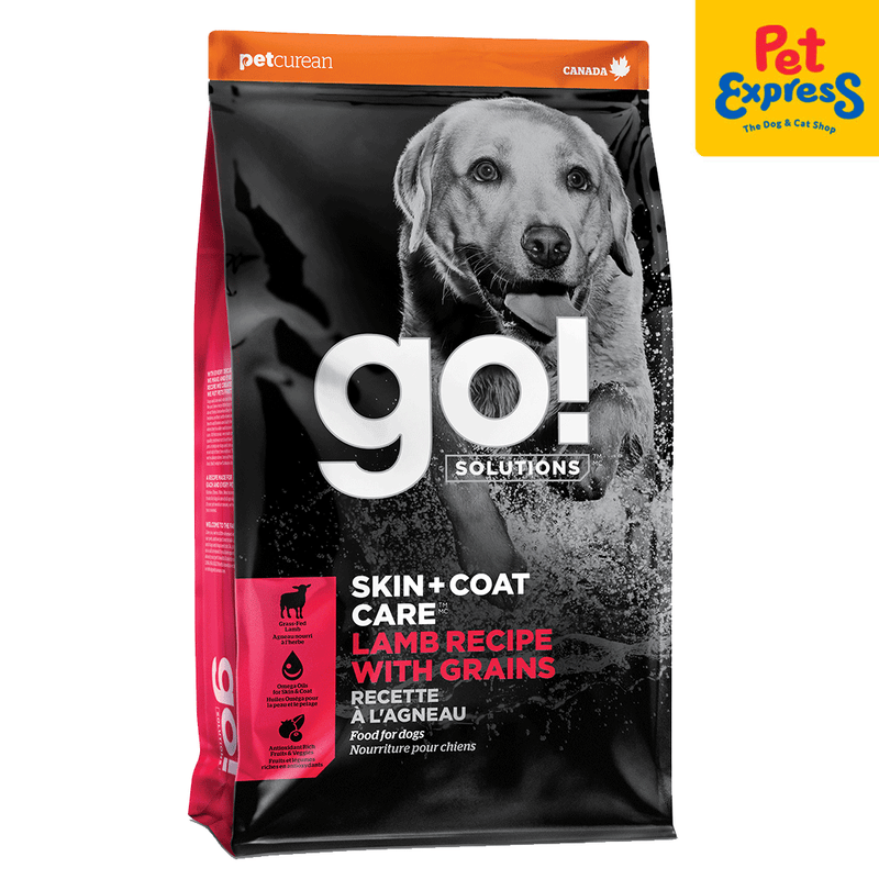 Go! Solutions Skin and Coat Care Lamb Recipe Dry Dog Food 25lbs