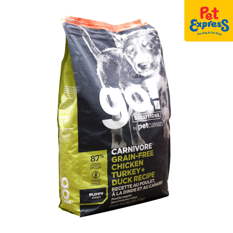 Go! Carnivore Chicken Turkey Duck Recipe Puppy Dry Dog Food