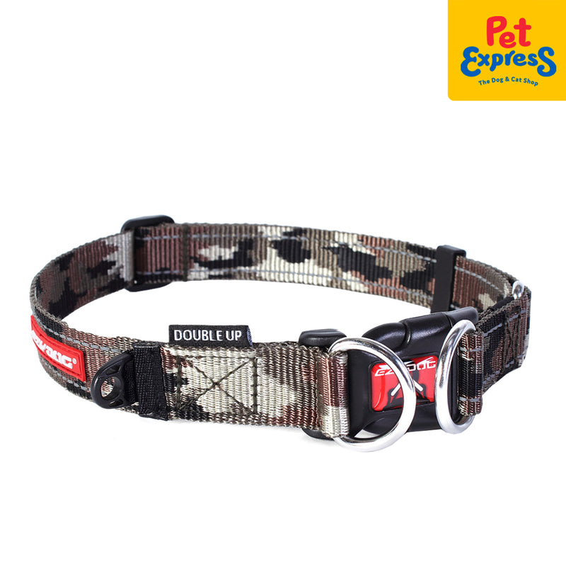 EzyDog Double Up Dog Collar Small Camouflage