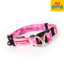 EzyDog Double Up Dog Collar Small Pink Camouflage