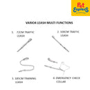 EzyDog Vario Dog Leash 4 inches Black