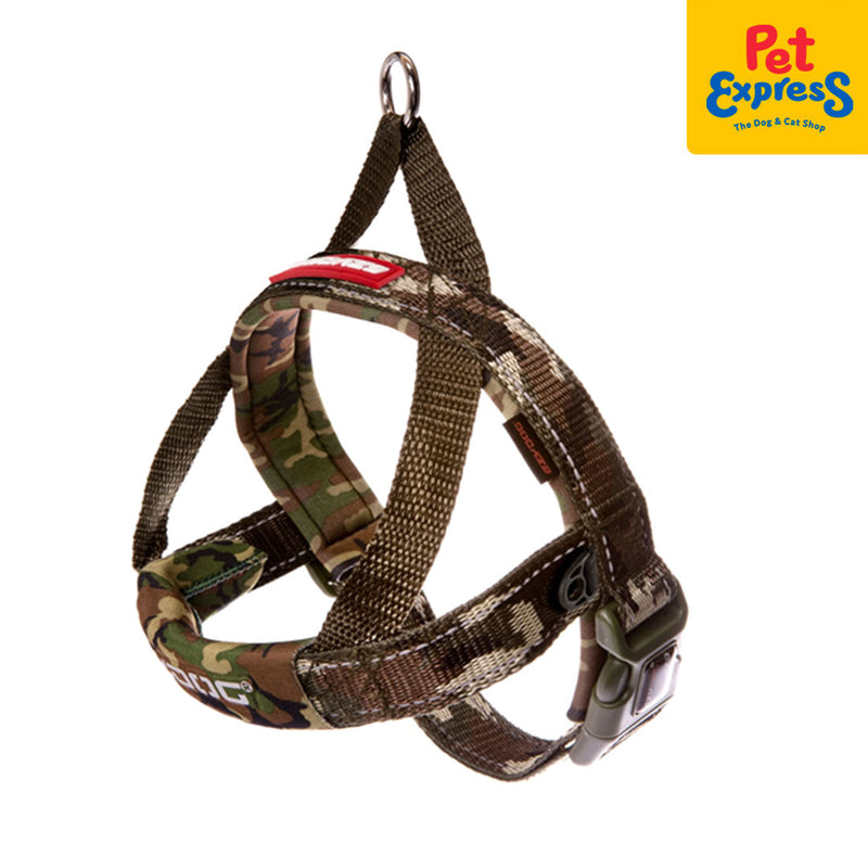 EzyDog Quickfit Dog Harness Medium Camouflage