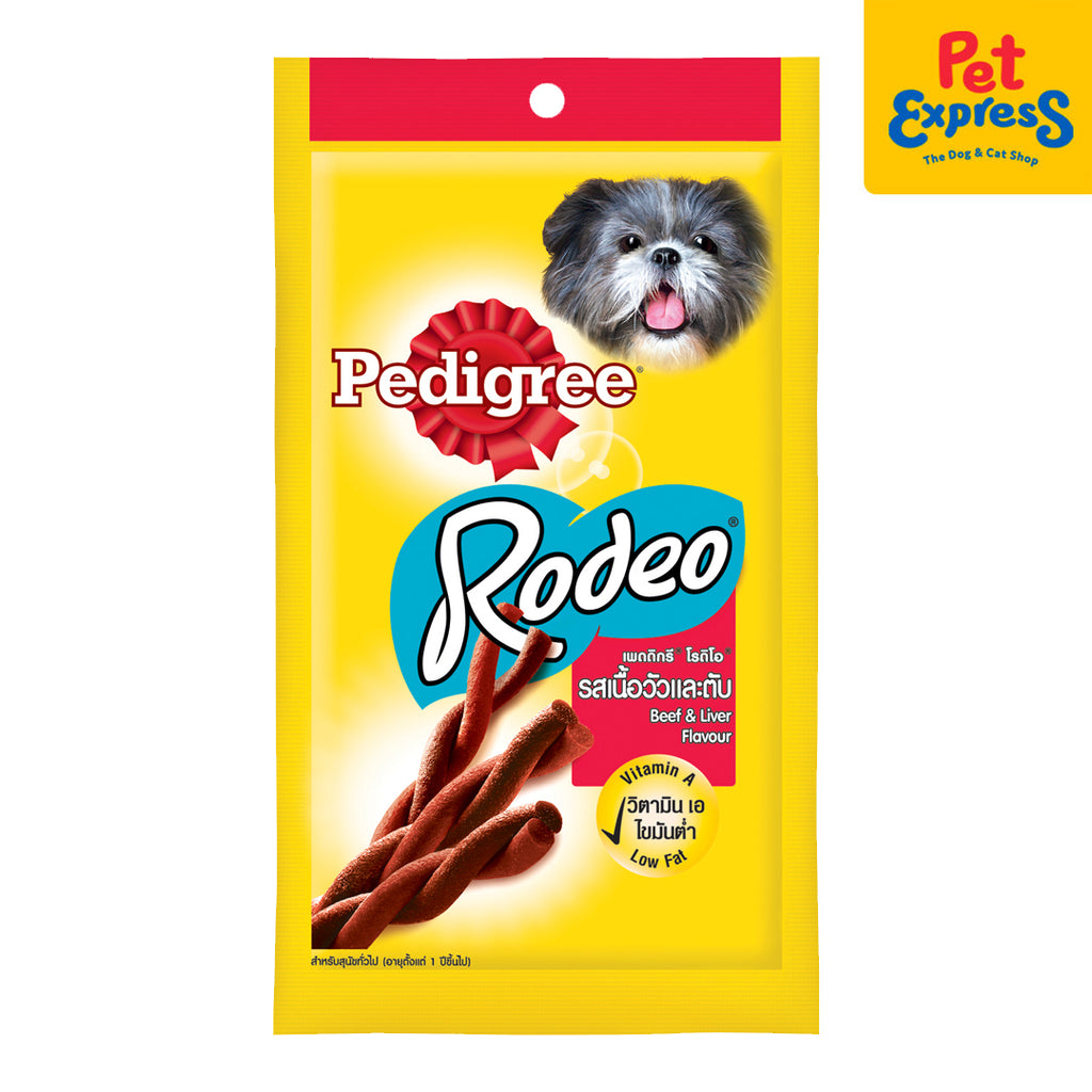 Pedigree Rodeo Beef Liver 90g 2 packs Pet Express