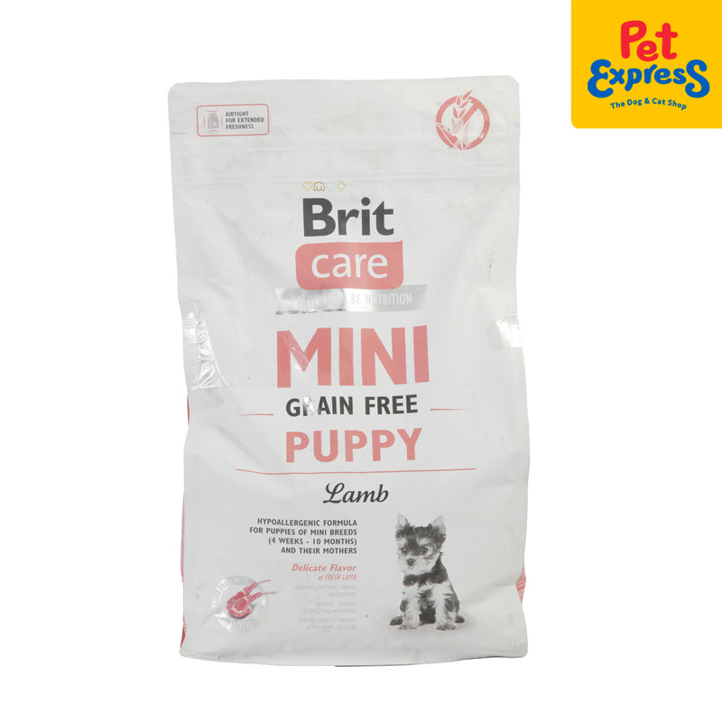Brit Care Mini Grain Free Puppy Lamb Dry Dog Food 2kg