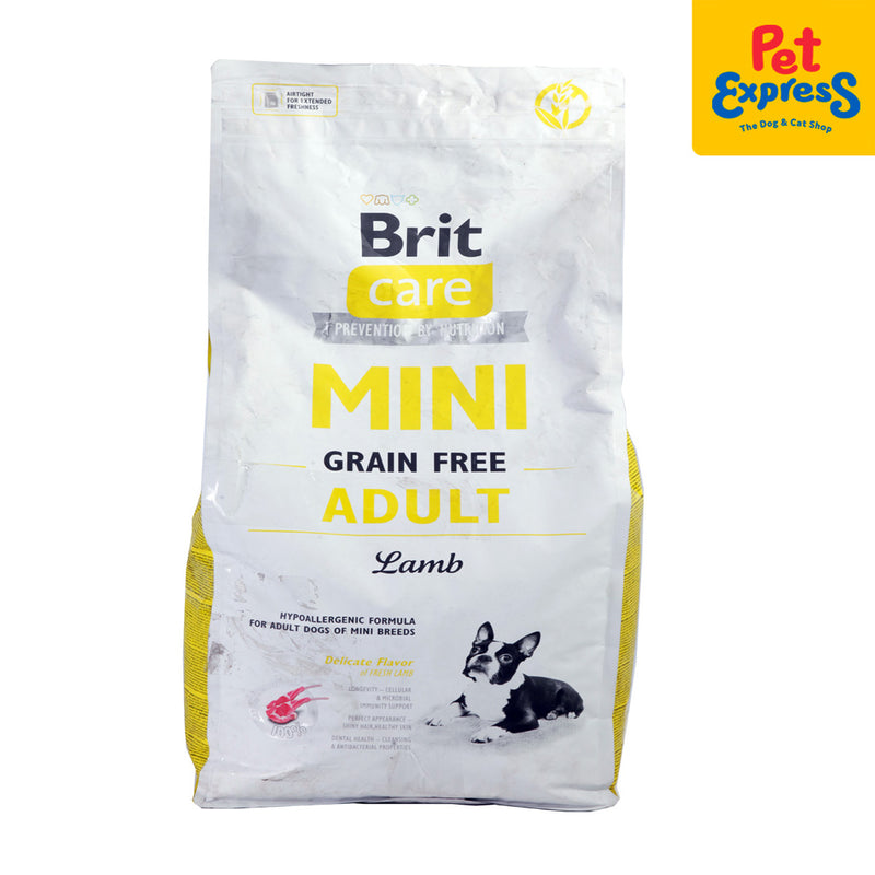 Brit Care Mini Grain Free Adult Lamb Dry Dog Food 7kg