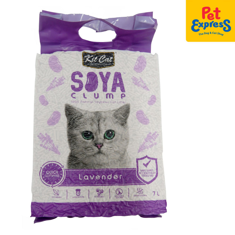 Kit Cat Soya Clump Lavender Cat Litter 7L