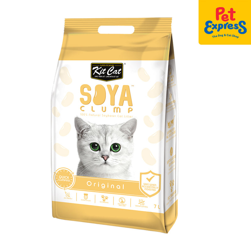 Kit Cat Soya Clump Original Cat Litter 7L