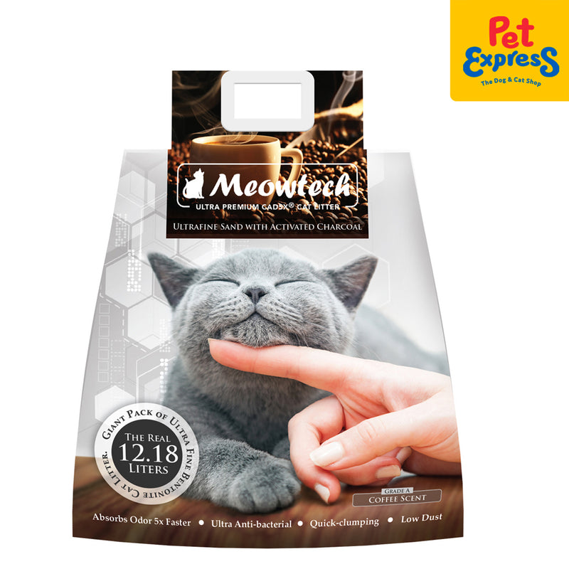 Meowtech Coffee Cat Litter 12.8L_front