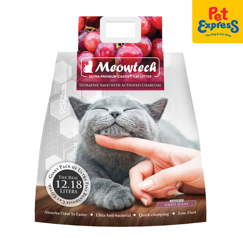 Meowtech Grape Cat Litter 12.8L_front