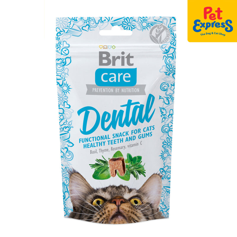 Brit Care Dental Cat Treats 50g