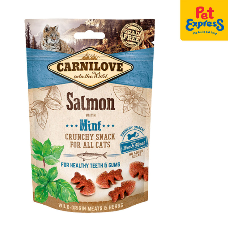 Carnilove Crunchy Snack Salmon with Mint Cat Treats 50g