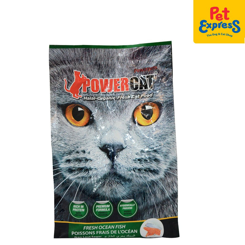 Power Cat Fresh Ocean Fish Dry Cat Food 1.4kg_front