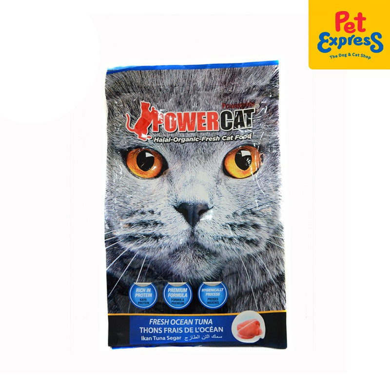 Power Cat Fresh Ocean Tuna Dry Cat Food 1.4kg_front