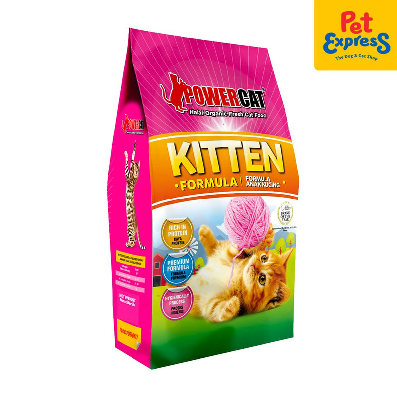 Power Cat Kitten Dry Cat Food 1.2kg-side