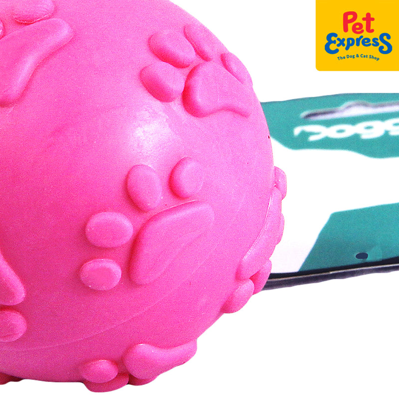 Squeaky pink shop dog toy