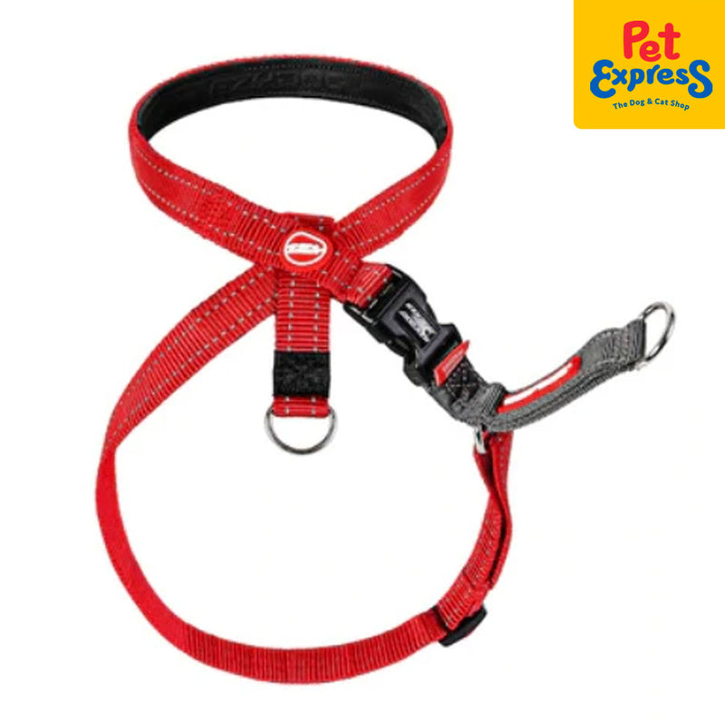 EzyDog Cross Check Dog Harness Medium Red
