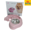 Approved Dog Bowl Fish Shape Pink 4134