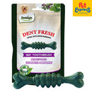 Dentalight Dent Fresh 360° Toothbrush Peppermint Fresh Breath Dog Treats 18s 150g