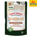 Dentalight Dent Fresh 360° Toothbrush Glucosamine Chondroitin Joint Care Dog Treats 18s 150g