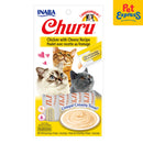 Inaba Churu Chicken with Cheese Recipe Sticks Cat Treats 14gx4 (USA-607B)
