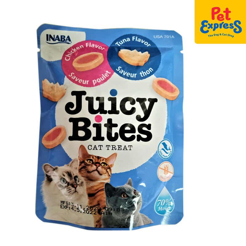 Inaba Juicy Bites Tuna and Chicken Single Cat Treats 11.3g (USA-701A)