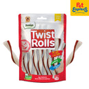 Dentalight Twist Rolls Chicken Dog Treats 100g