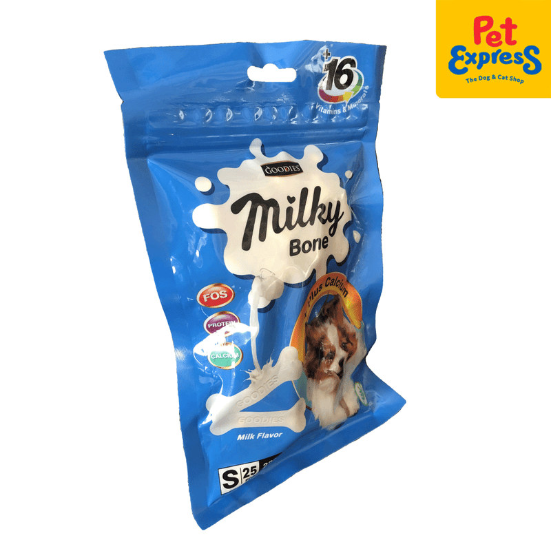 Goodies Milky Bone Milk Dog Treats 25s 220g_side